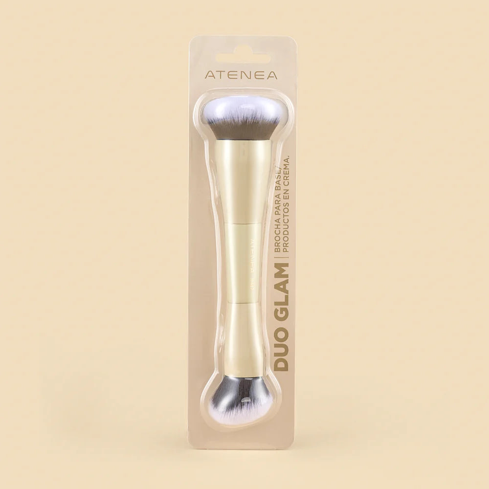 Brocha DUO BASE/ PRODUCTOS EN CREMA DB02 - Atenea