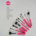 Kit de brochas Fluffy x 10 piezas - Montoc