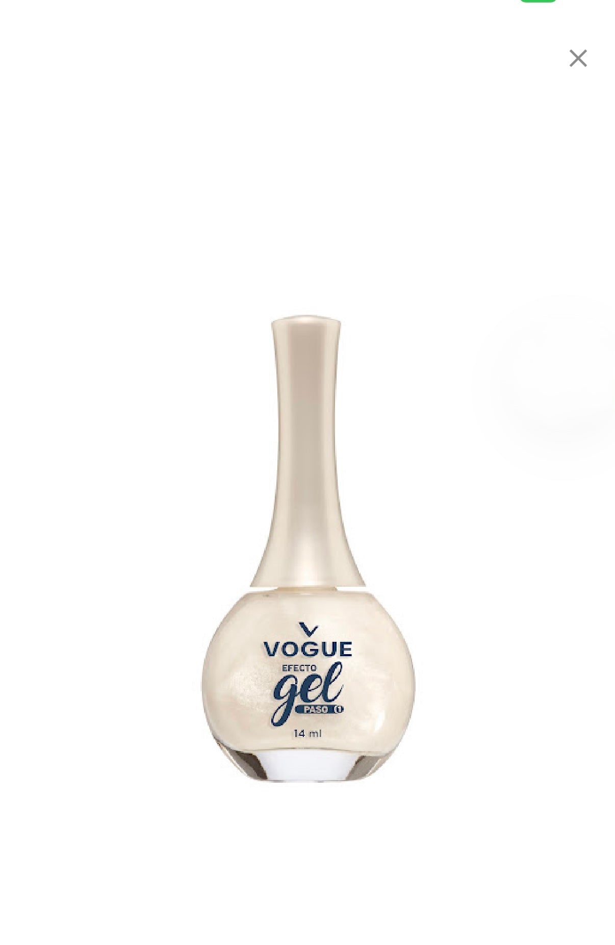 Pinta uñas efecto gel - Vogue