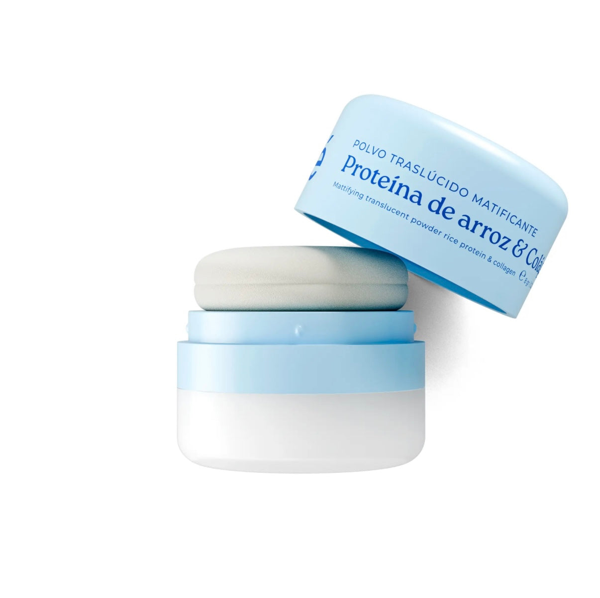 POLVO CAPILAR TRASLÚCIDO MATIFICANTE PROTEÍNA DE ARROZ Y COLÁGENO - Olé Capilar