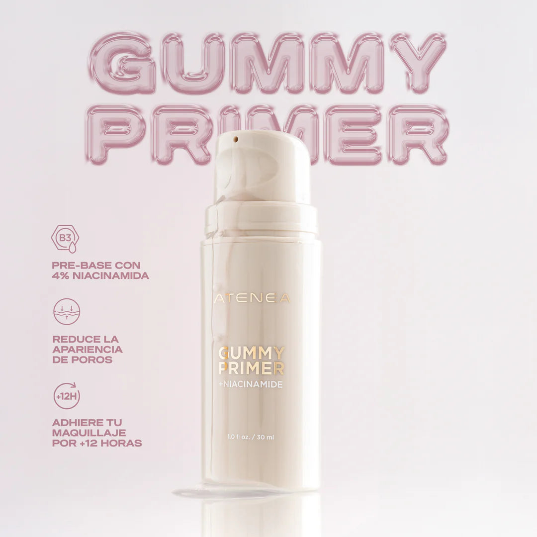 Gummy Primer con 4% de Niacinamida - Atenea