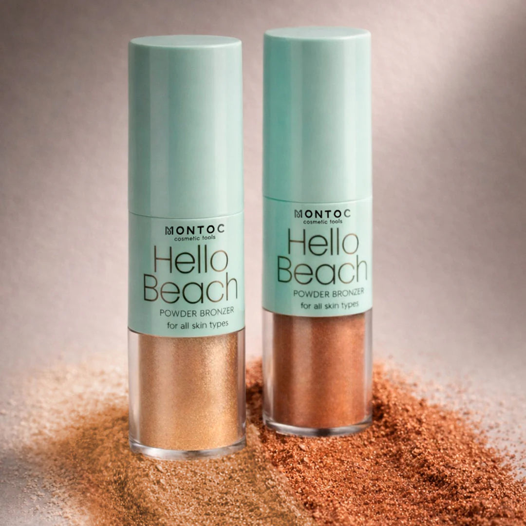 Bronzer Luminoso en Polvo bronceador para todos los tonos de piel - Montoc