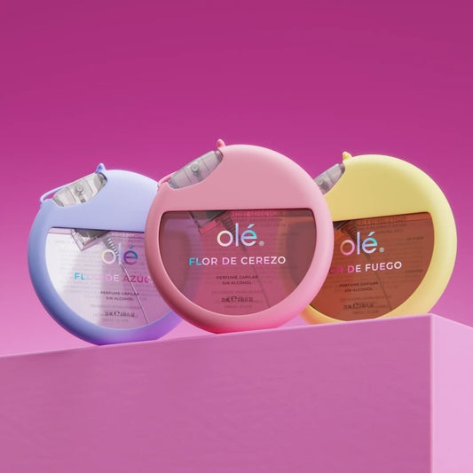 Perfume capilar con llavero SIN ALCOHOL - Olé capilar