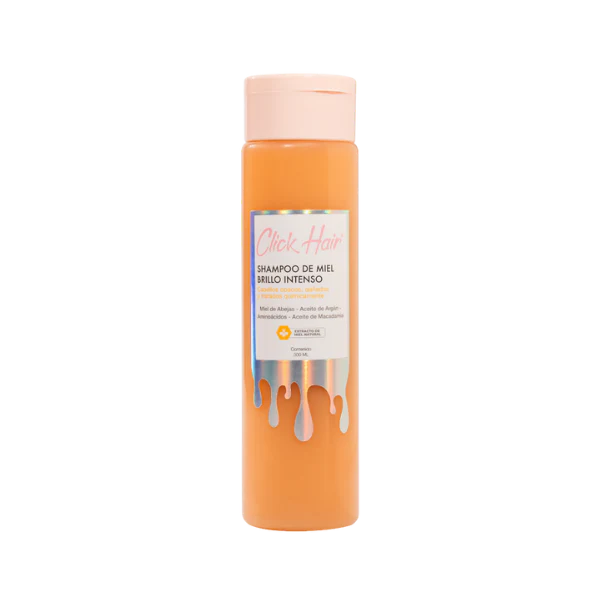 Shampoo de miel brillo intenso - CLICK HAIR