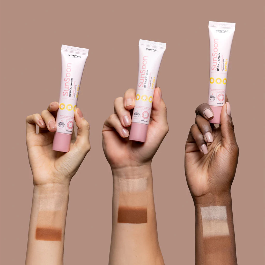 Sunsoon – BB & CC cream SPF 50+ con Pigmento Adaptativo - MONTOC