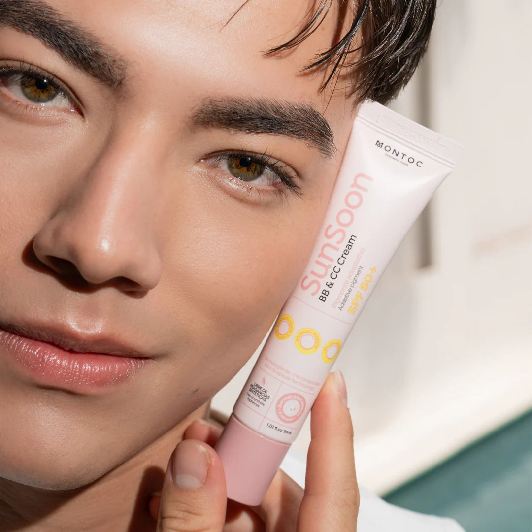 Sunsoon – BB & CC cream SPF 50+ con Pigmento Adaptativo - MONTOC