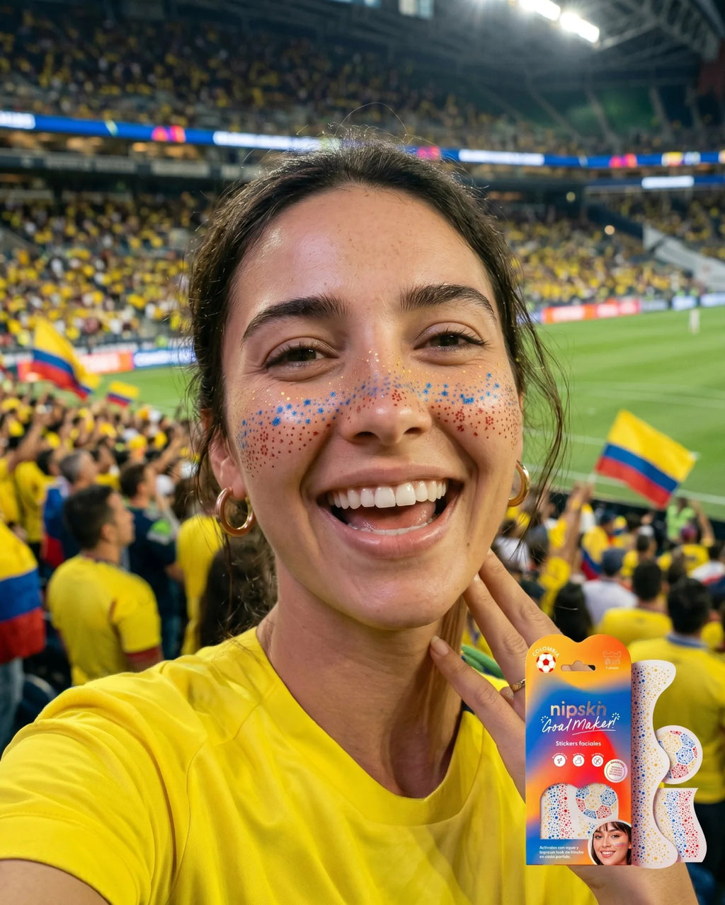 PRE VENTA Stickers Temporales para Apoyar la Tricolor - Nipskin
