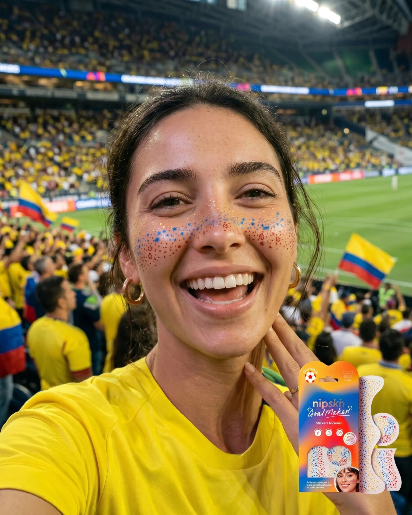 PRE VENTA Stickers Temporales para Apoyar la Tricolor - Nipskin