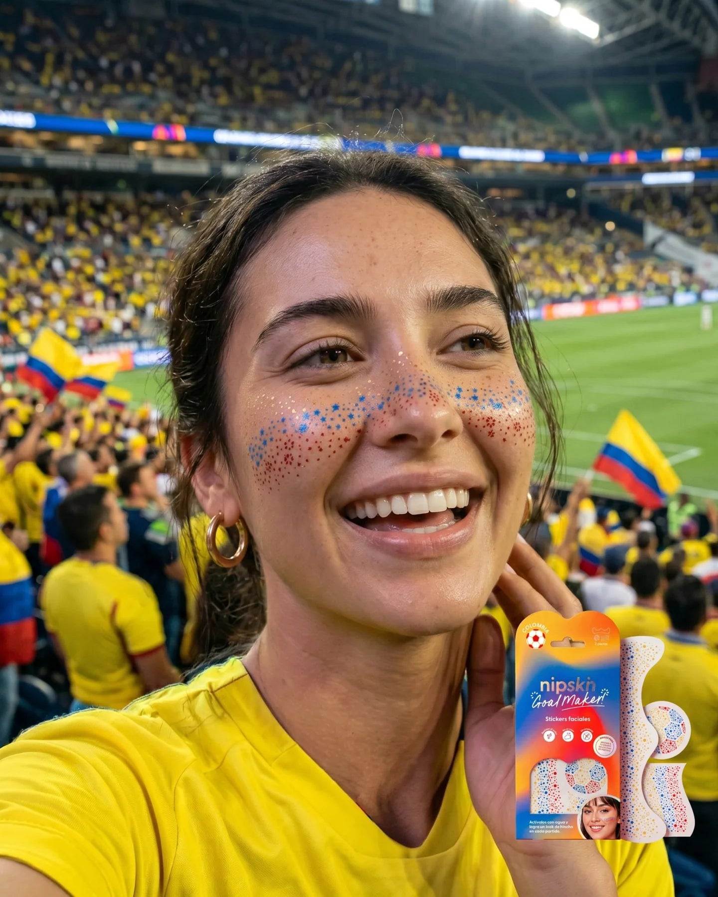 PRE VENTA Stickers Temporales para Apoyar la Tricolor - Nipskin