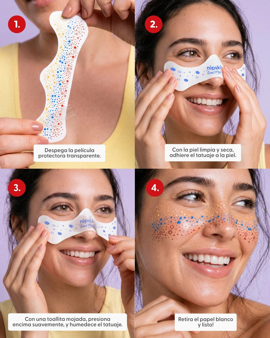 PRE VENTA Stickers Temporales para Apoyar la Tricolor - Nipskin