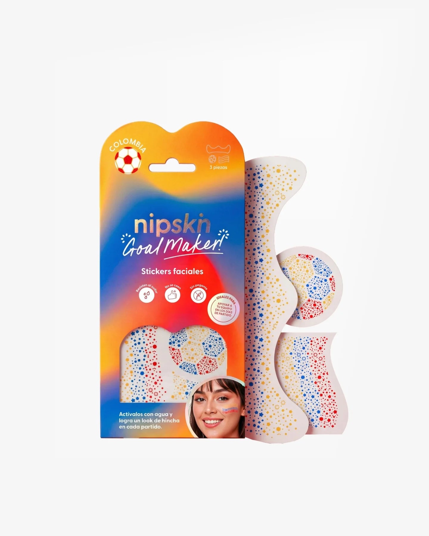 PRE VENTA Stickers Temporales para Apoyar la Tricolor - Nipskin