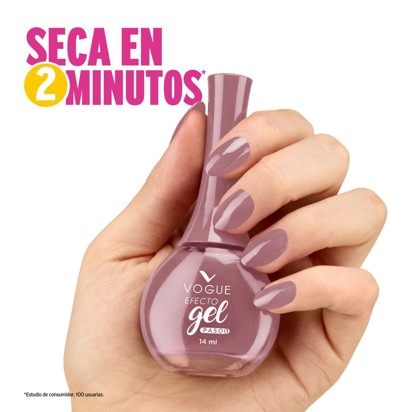 Pinta uñas efecto gel - Vogue