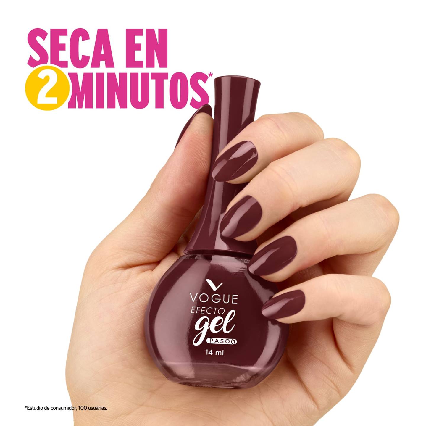 Pinta uñas efecto gel - Vogue