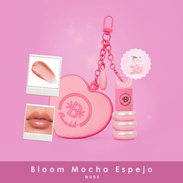 Llavero espejo mocha - Bloomshell