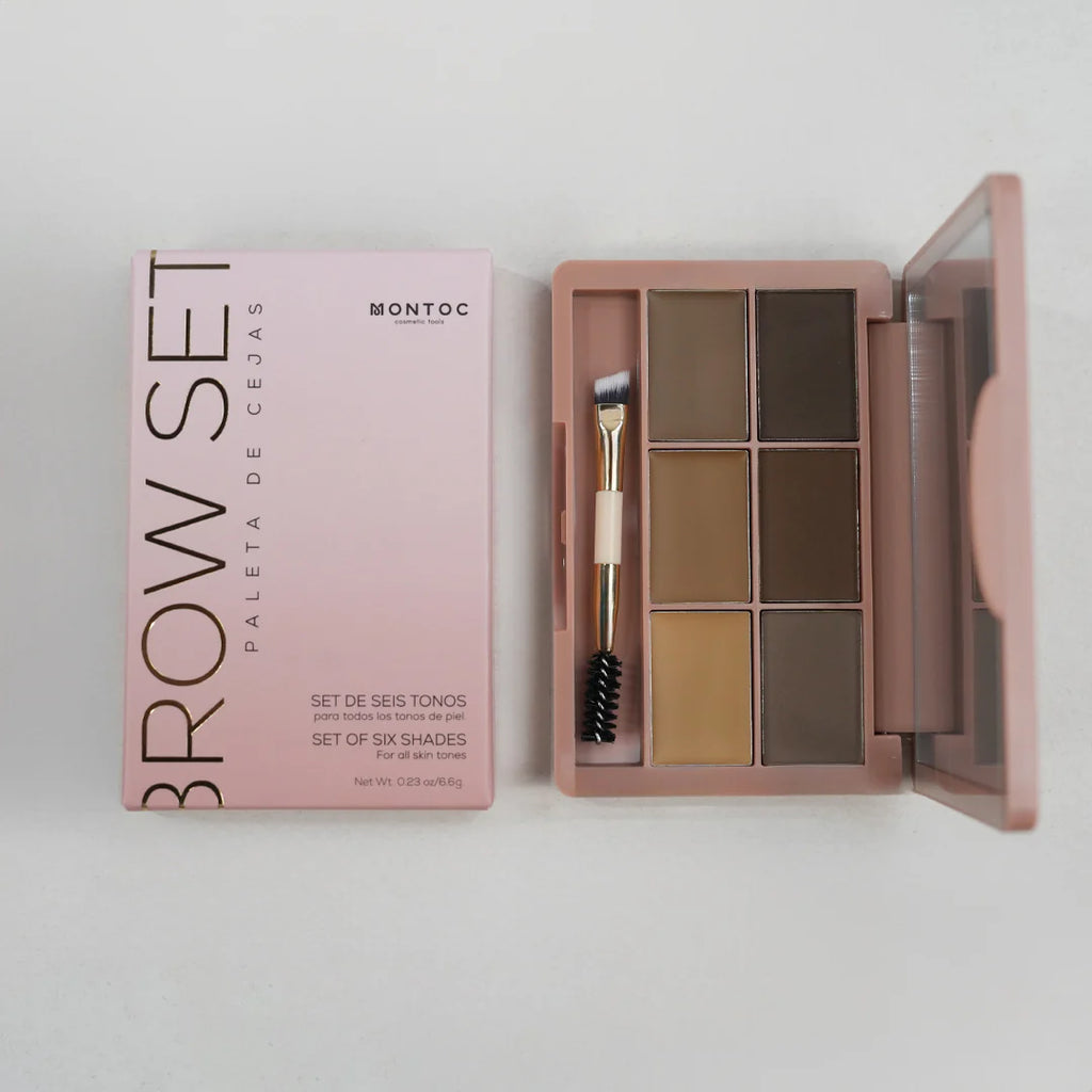 Paleta de cejas Brow Set x6 -Montoc