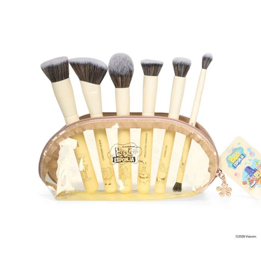 Kit de brochas BOB ESPONJA - Trendy