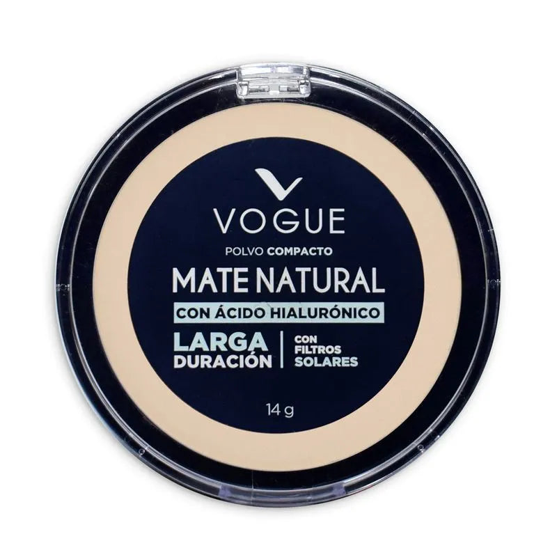 Polvo compacto Mate Natural - Vogue