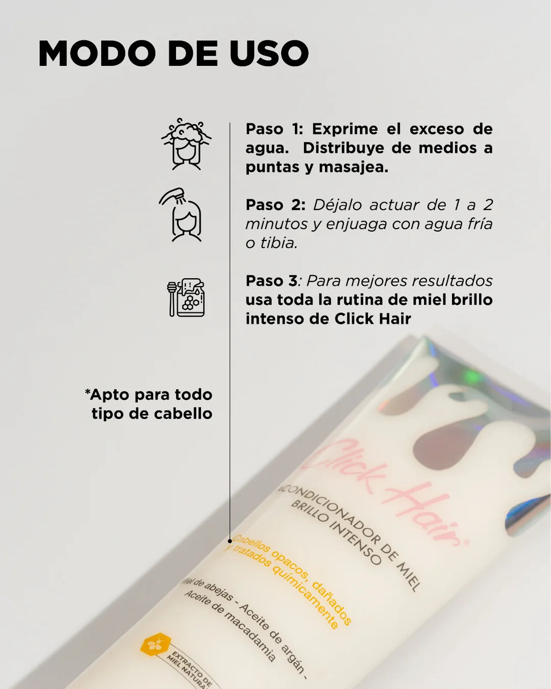Acondicionador de Miel - Click Hair