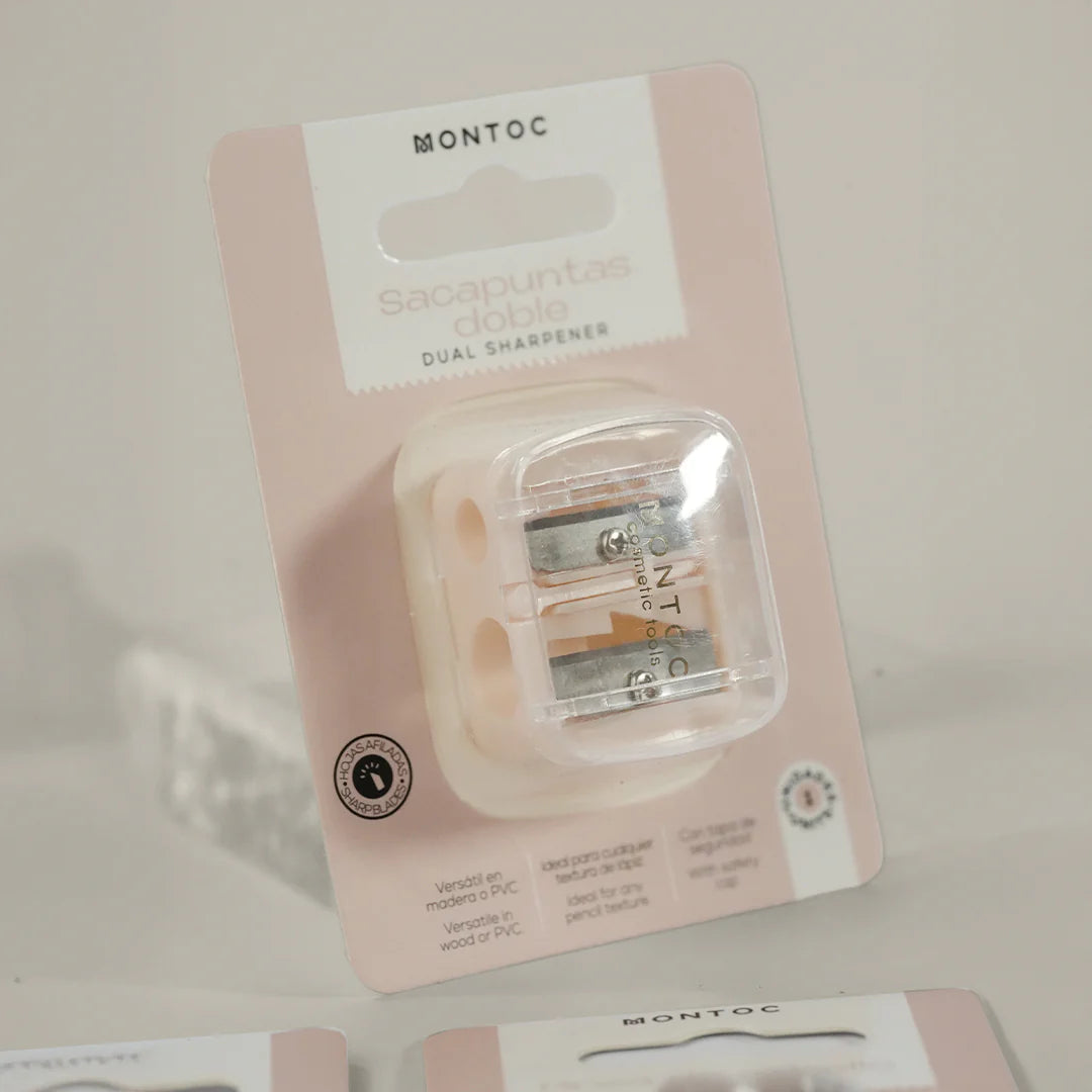 Sacapuntas con sistema de doble hoja - Montoc