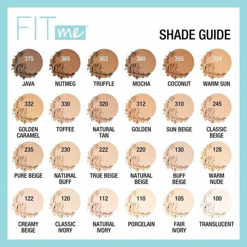 Polvo compacto Fit Me matte - Maybelline
