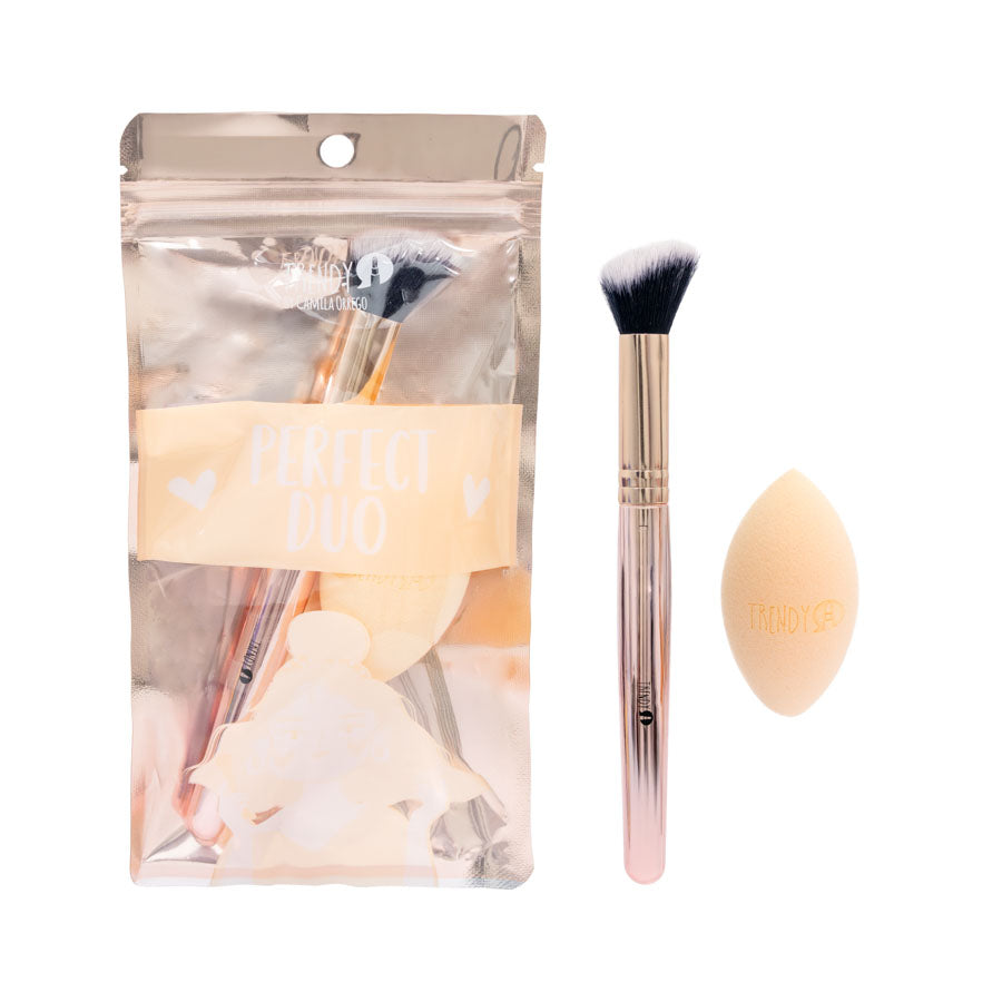 Perfect duo brocha + blender - Trendy
