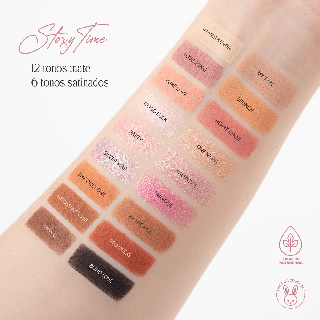 Paleta de sombras STORY TIME - Atenea