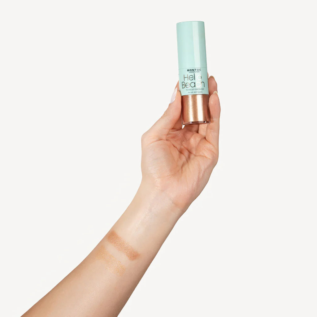 Bronzer Luminoso en Polvo bronceador para todos los tonos de piel - Montoc