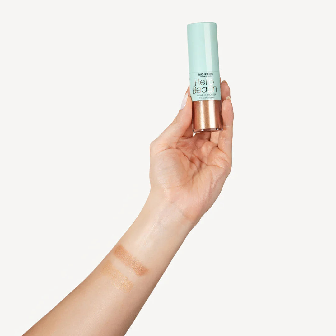 Bronzer Luminoso en Polvo bronceador para todos los tonos de piel - Montoc